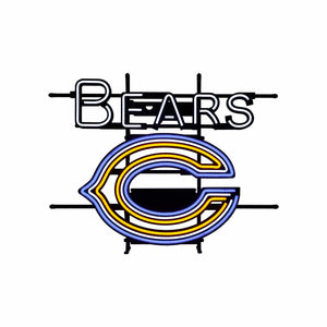 Chicago Bears NFL Fancave LED Sign