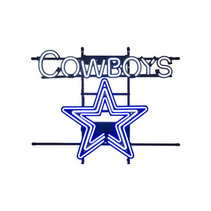 Dallas Cowboys NFL Fancave LED Sign