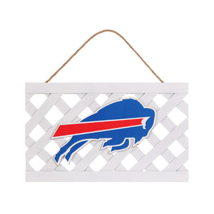 Buffalo Bills NFL Lattice Garden Sign