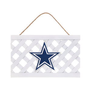 Dallas Cowboys NFL Lattice Garden Sign