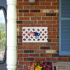 New England Patriots NFL Lattice Garden Sign