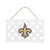 New Orleans Saints NFL Lattice Garden Sign