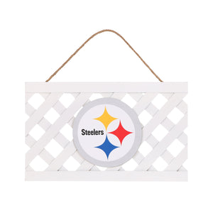 Pittsburgh Steelers NFL Lattice Garden Sign