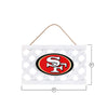 San Francisco 49ers NFL Lattice Garden Sign