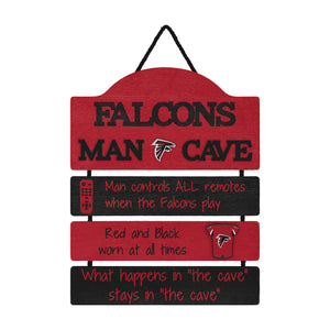 Atlanta Falcons NFL Original Mancave Sign