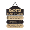 New Orleans Saints NFL Mancave Sign