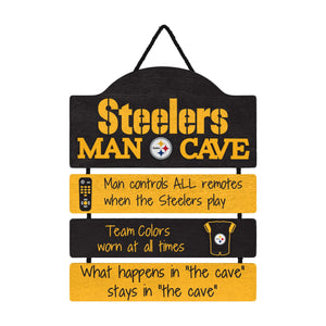 Pittsburgh Steelers NFL Mancave Sign