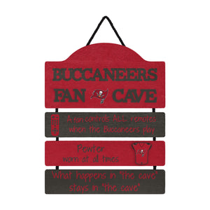 Tampa Bay Buccaneers NFL Mancave Sign