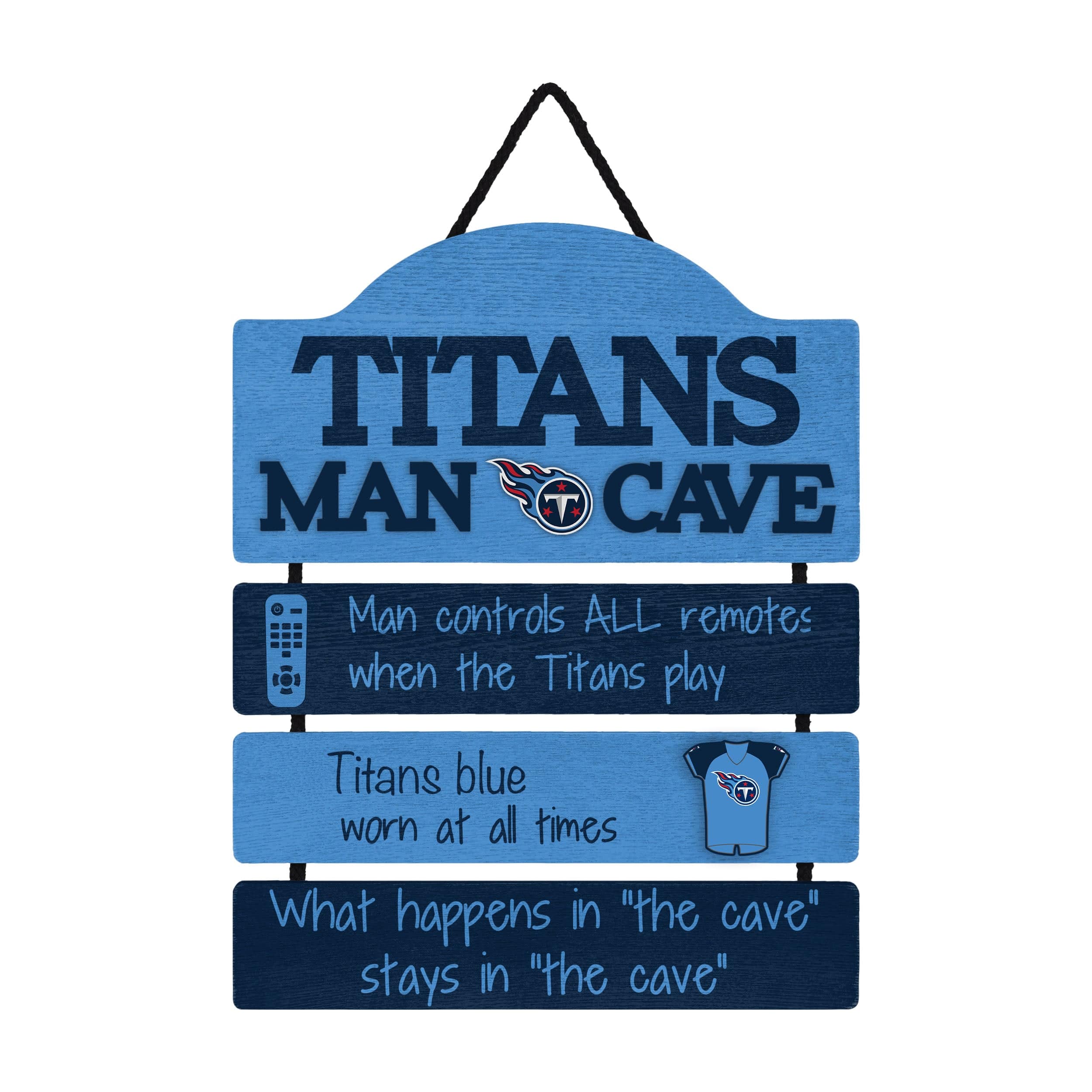 Tennessee Titans Sign Wood Mancave