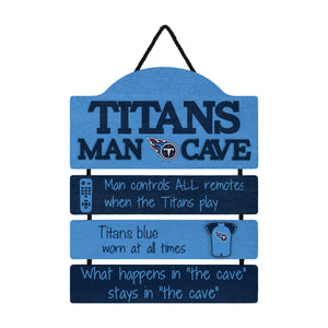 Tennessee Titans NFL Mancave Sign