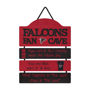 Atlanta Falcons NFL Mancave Sign