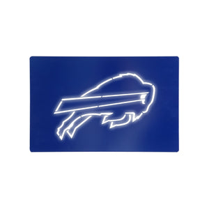 Buffalo Bills NFL Metal Light Up Logo Sign