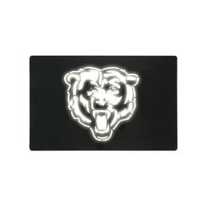 Chicago Bears NFL Metal Light Up Logo Sign