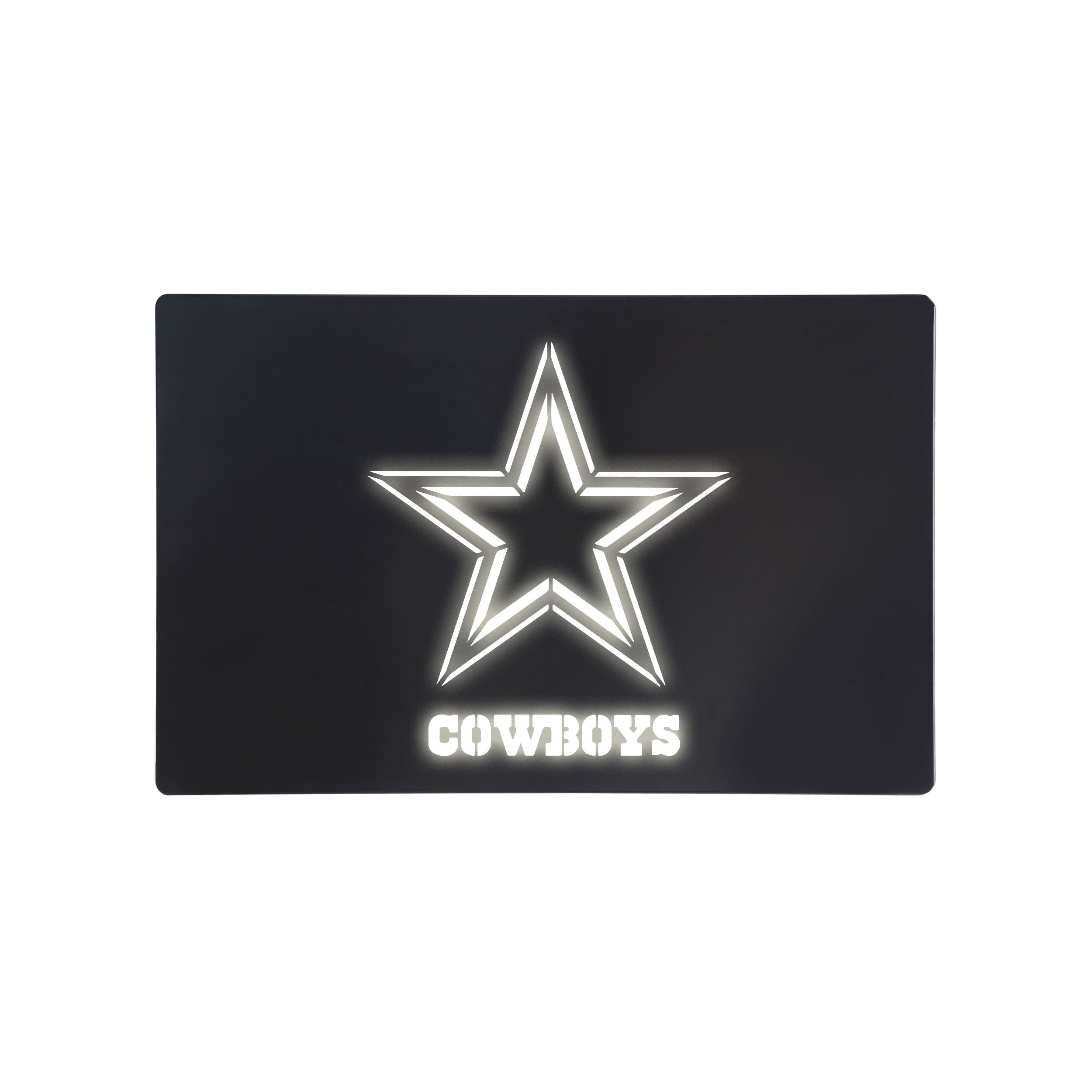 Dallas Cowboys NFL Metal Light Up Logo Sign