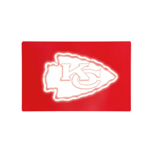 Kansas City Chiefs NFL Metal Light Up Logo Sign