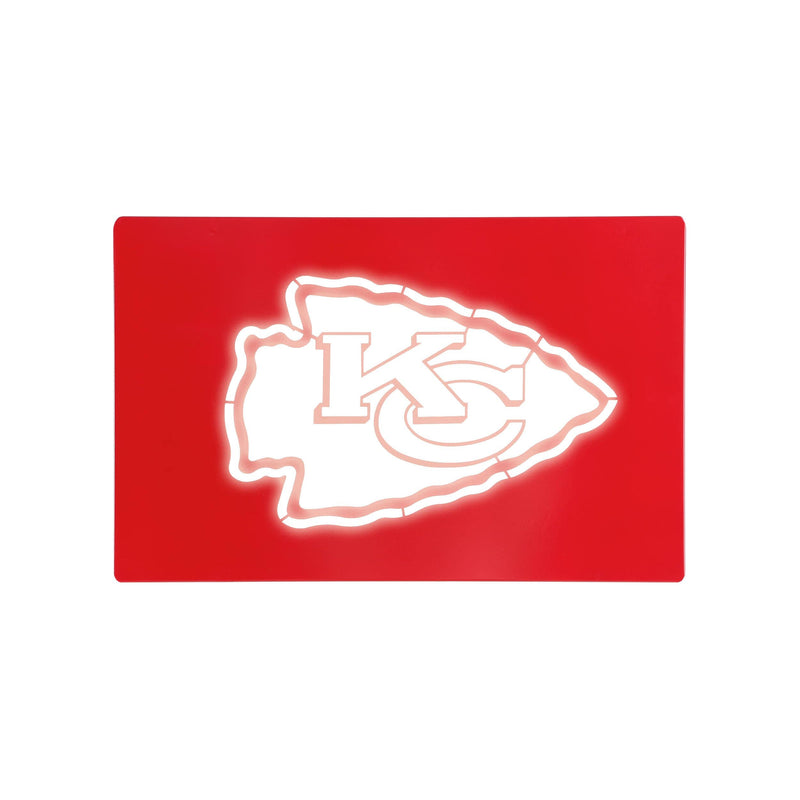 FOCO Denver Broncos NFL Metal Light Up Logo Sign