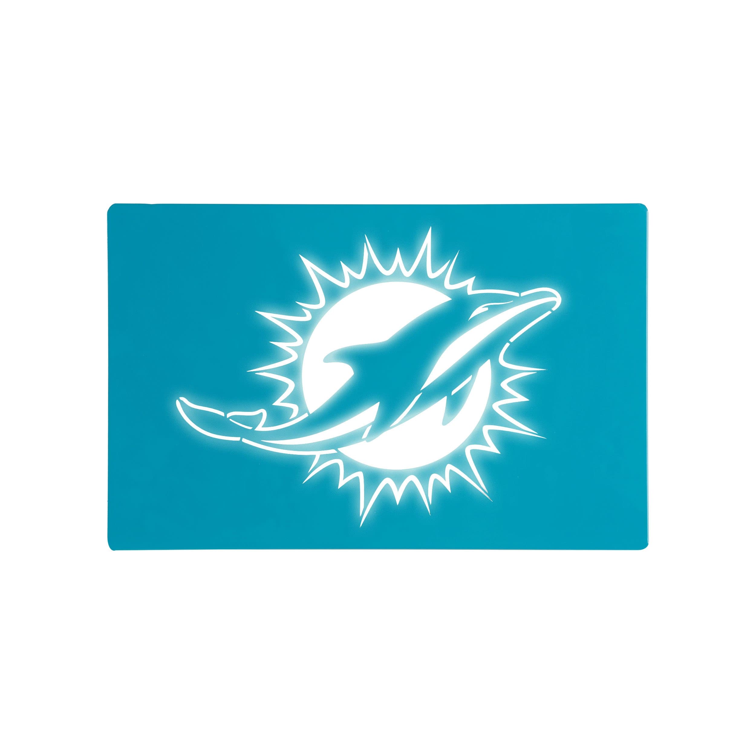 Miami Dolphins Team Slogan Decal