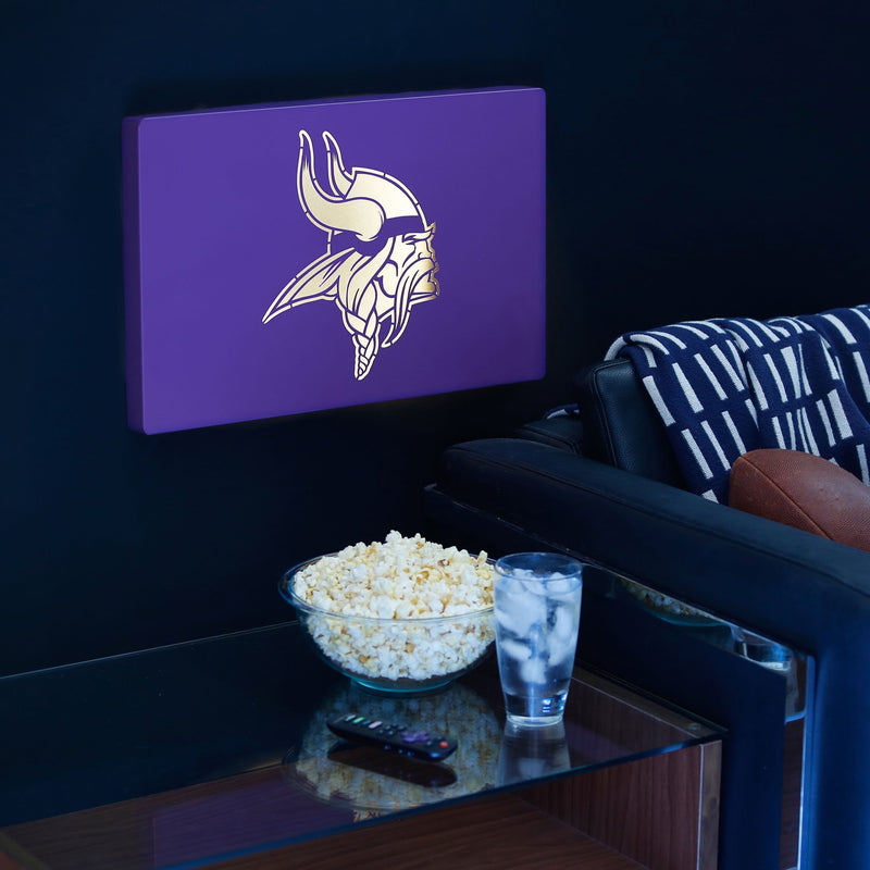 Officially Licensed NFL Minnesota Vikings Home State Duck Décor Pillow