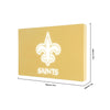 New Orleans Saints NFL Metal Light Up Logo Sign