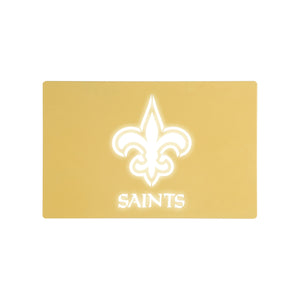 New Orleans Saints NFL Metal Light Up Logo Sign