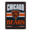 Chicago Bears NFL Metal Tacker Wall Sign