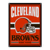 Cleveland Browns NFL Metal Tacker Wall Sign