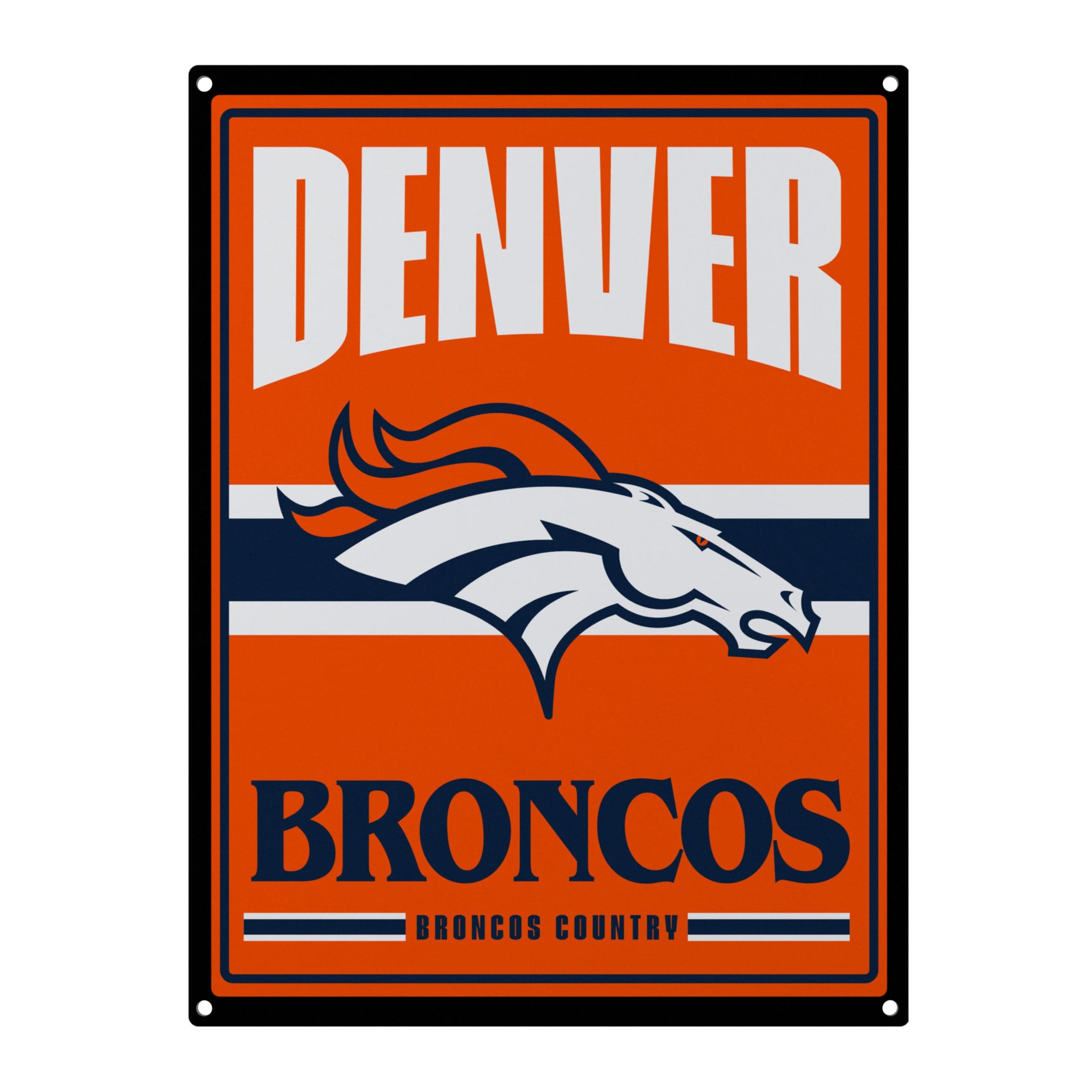 Denver Broncos Vintage Banner and Tapestry Wall Tack Pads