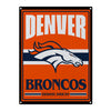 Denver Broncos NFL Metal Tacker Wall Sign