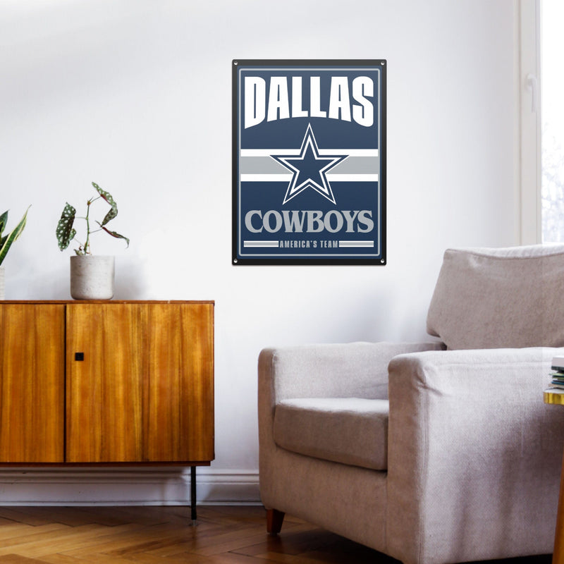 Dallas Cowboys NFL License Plate Wall Sign