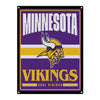 Minnesota Vikings NFL Metal Tacker Wall Sign