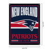 New England Patriots NFL Metal Tacker Wall Sign