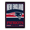 New England Patriots NFL Metal Tacker Wall Sign