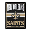 New Orleans Saints NFL Metal Tacker Wall Sign