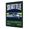 Seattle Seahawks NFL Metal Tacker Wall Sign