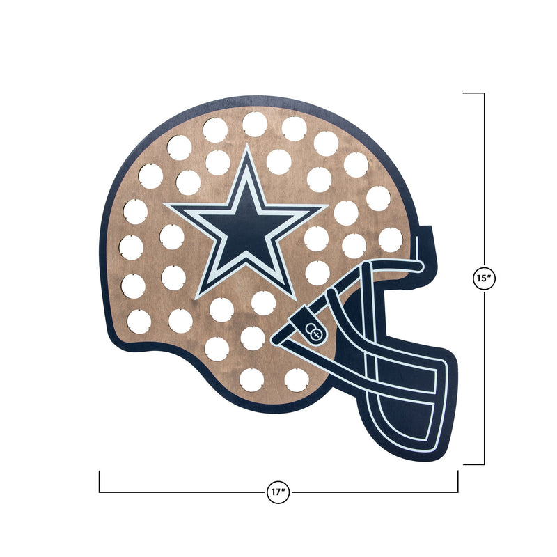 Dallas Cowboys NFL Push Bottle Cap Wall Sign