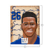 New York Giants NFL Saquon Barkley Player Wall Plaque