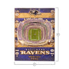 Baltimore Ravens NFL M&T Bank Stadium Wall Plaque