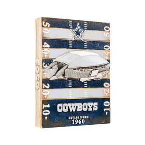 Dallas Cowboys NFL AT&T Stadium Wall Plaque