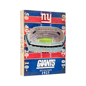 New York Giants NFL Metlife Stadium Wall Plaque