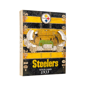 Pittsburgh Steelers NFL Heinz Field Stadium Wall Plaque