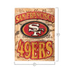 San Francisco 49ers NFL Team Logo Wall Plaque