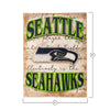 Seattle Seahawks NFL Team Logo Wall Plaque