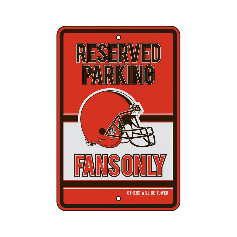 Cleveland Browns Parking Only Sign, Cleveland Browns