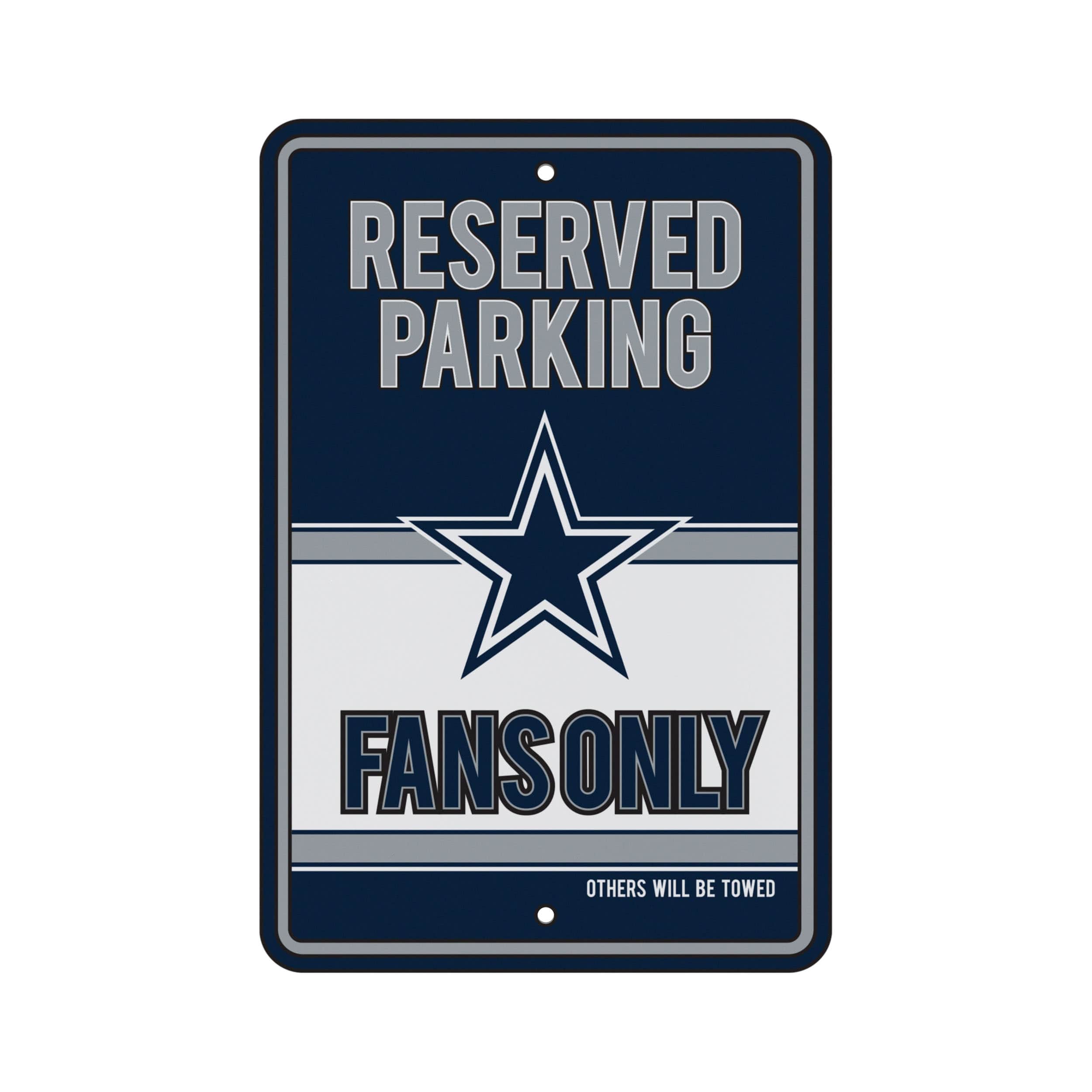 Dallas Cowboys Parking Only Sign