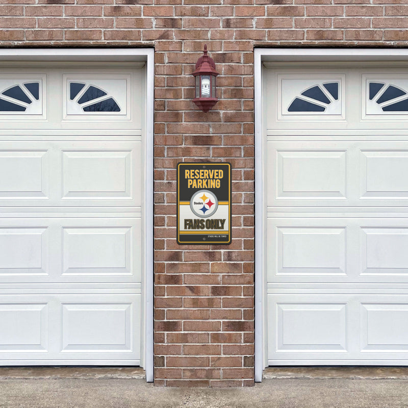 Pittsburgh Steelers Fans Only Reserved Parking Sign For NFL