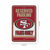 San Francisco 49ers NFL Road Sign