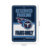 Tennessee Titans NFL Road Sign