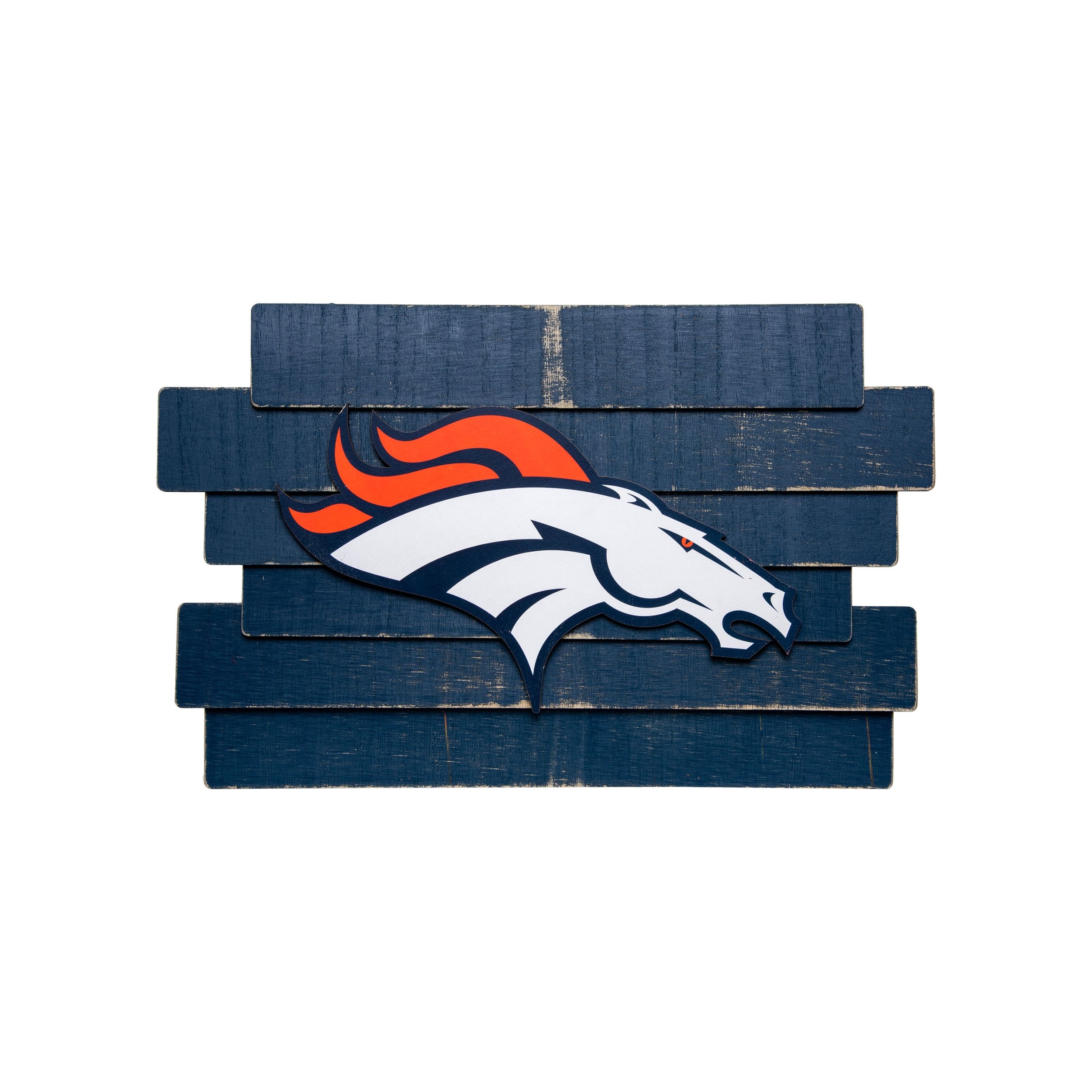 FOCO Denver Broncos NFL Metal Light Up Logo Sign