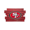 San Francisco 49Ers NFL Staggered Wood Logo Sign