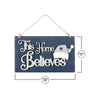 Dallas Cowboys NFL This Home Believes Wall Sign